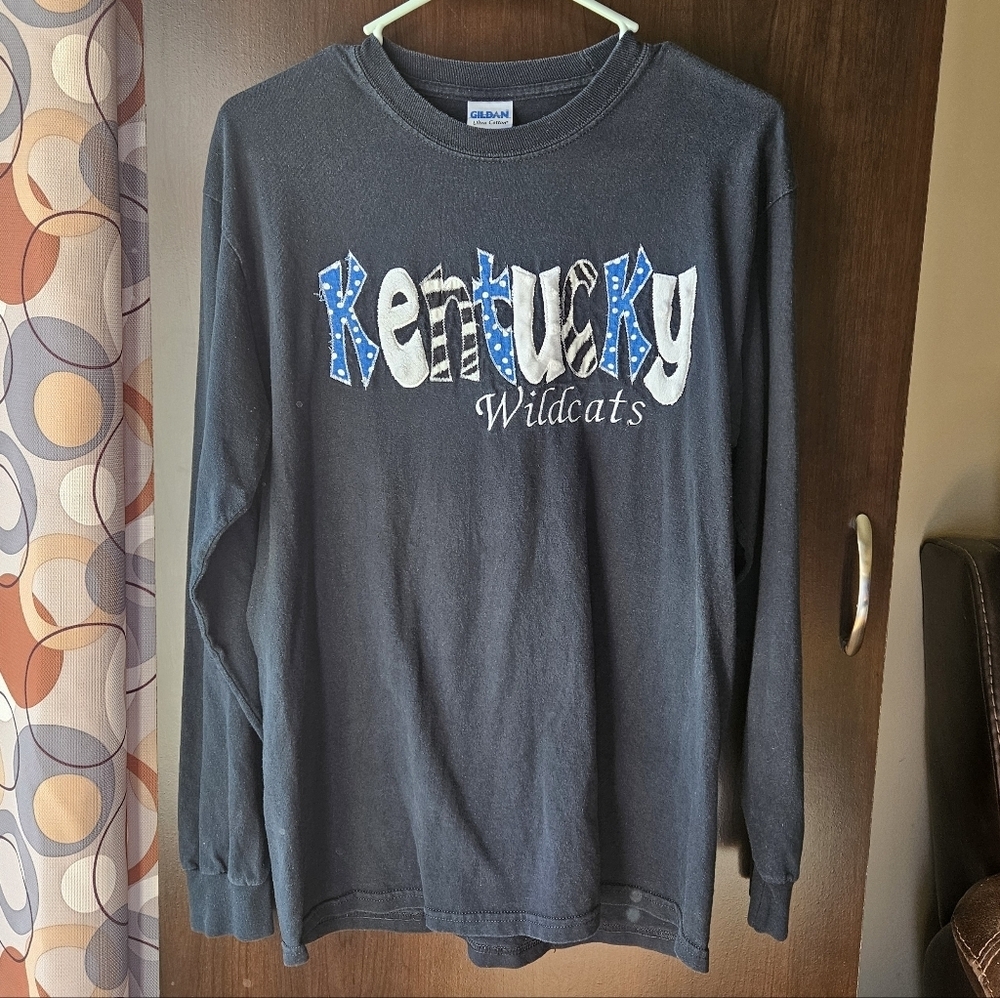 Gildan Black Kentucky Wildcats Long Sleeve Tee